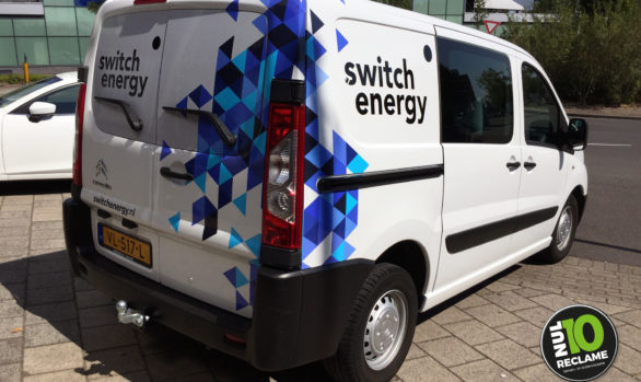 Switch Energy autobelettering Citroen Jumpy